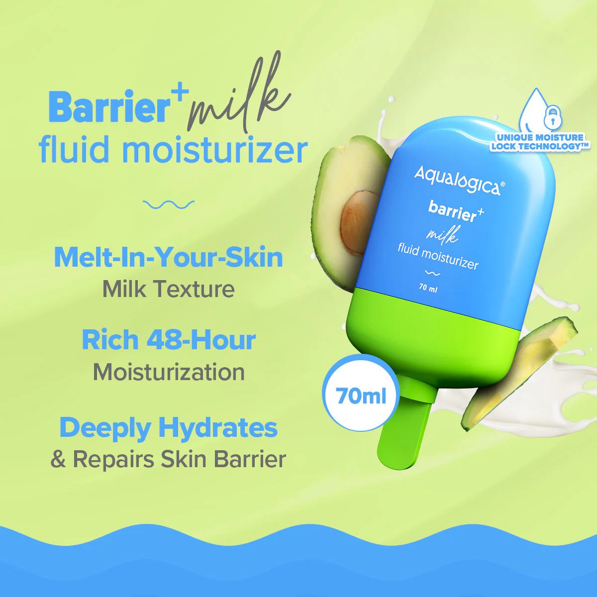 5 Barrier+ Milk Fluid Moisturizer (70 ml) - Pack of 2 - Image 2