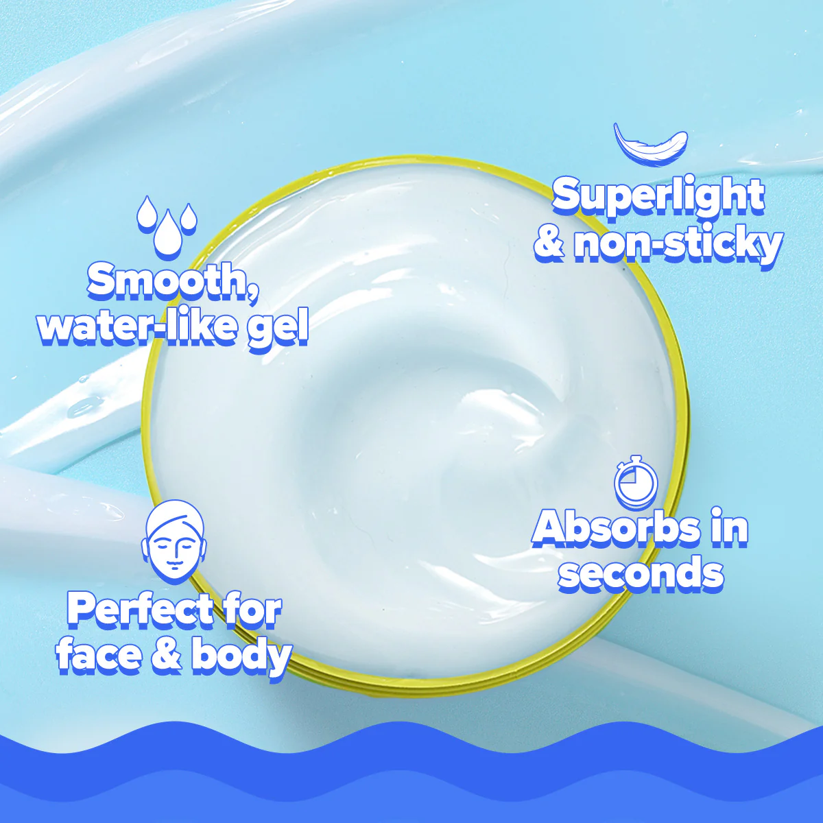 Bright+ Hydra Gel Moisturizer with Blueberry & Kojic Acid - 200 g - Image 3