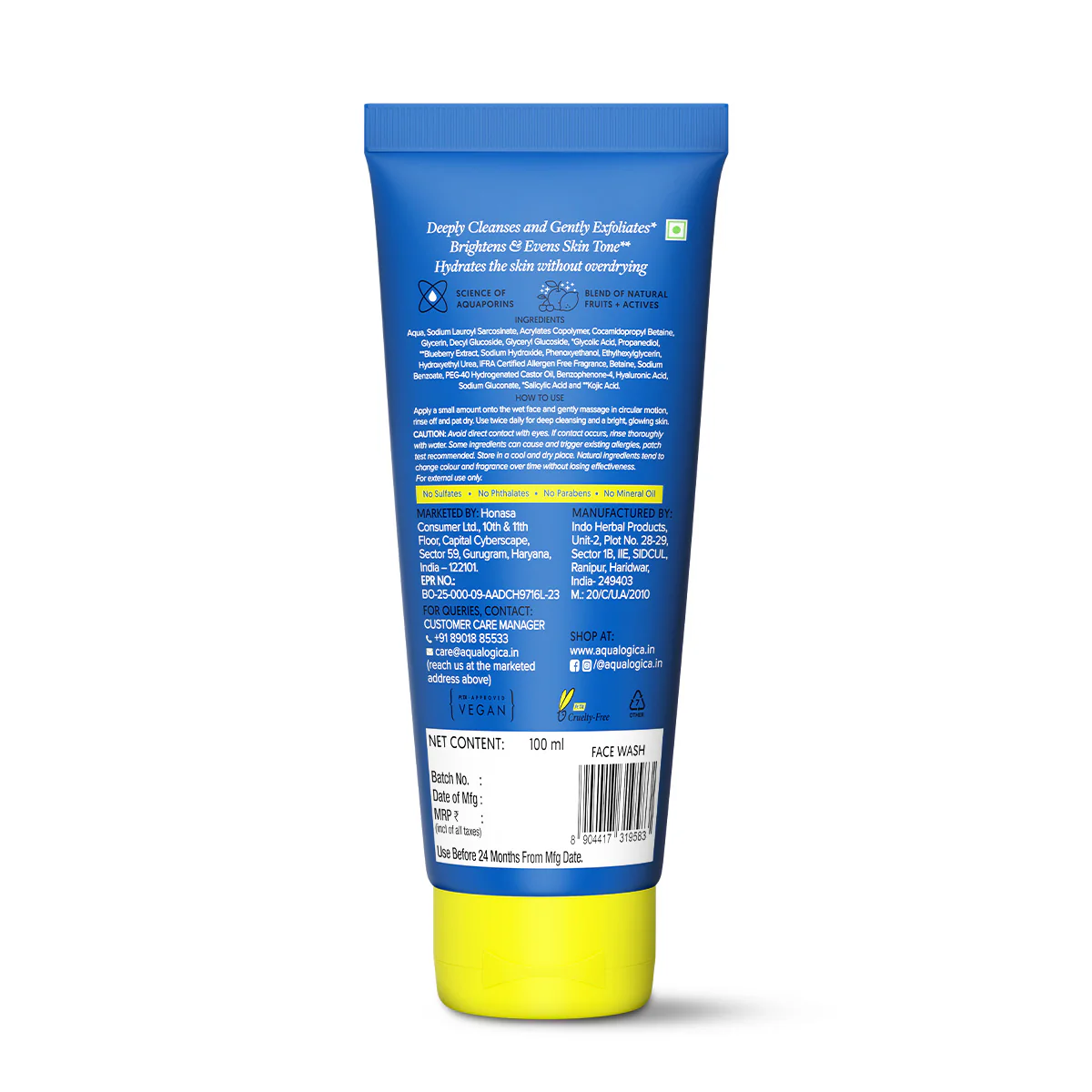 Bright+ Smoothie Face Wash 100ml - Image 11