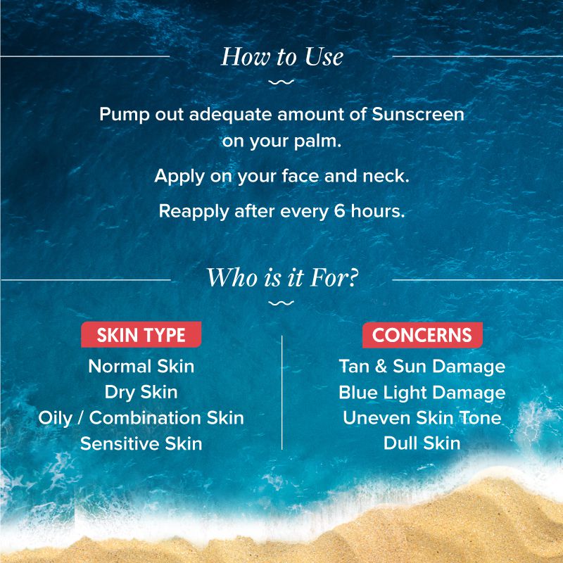 FREEBIE | Detan+ Dewy Sunscreen with SPF 50+ & PA++++ for UVA/B & Blue Light Protection & No White Cast - 50g - Image 6