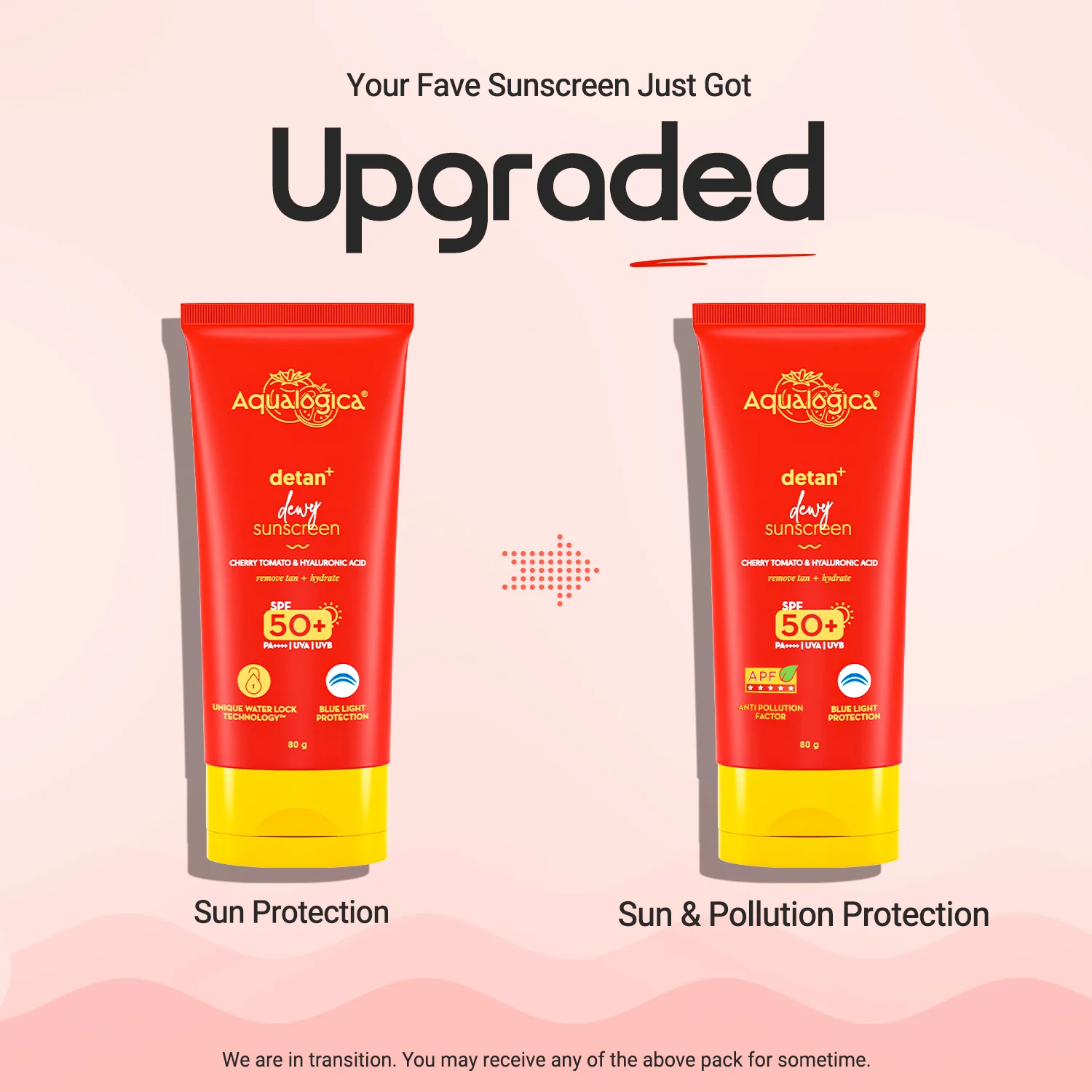 Detan+ Dewy Sunscreen In-Vivo Tested SPF 50+ PA++++ with Anti Pollution Factor (APF) | UVA/B & Blue Light Protection - 80g - Image 4
