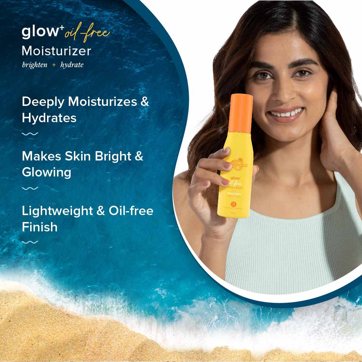 FREEBIE | Glow+ Oil Free Moisturizer with Papaya & Vitamin C for Glowing Skin - 100g - Image 5