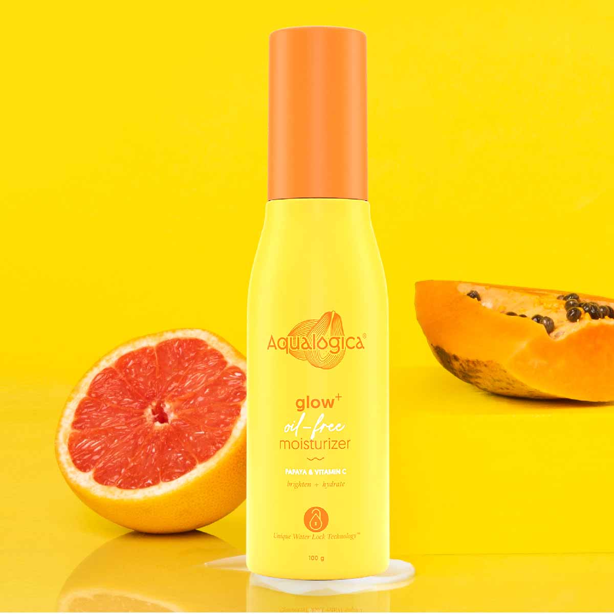 FREEBIE Glow+ Oil Free Moisturizer with Papaya & Vitamin C for Glowing Skin - 100g - Image 3