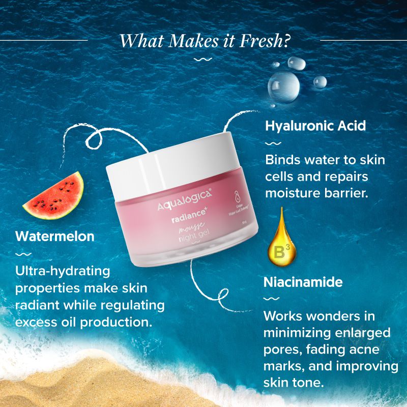 FREEBIE Radiance+ Mousse Night Gel 50 g - Image 4