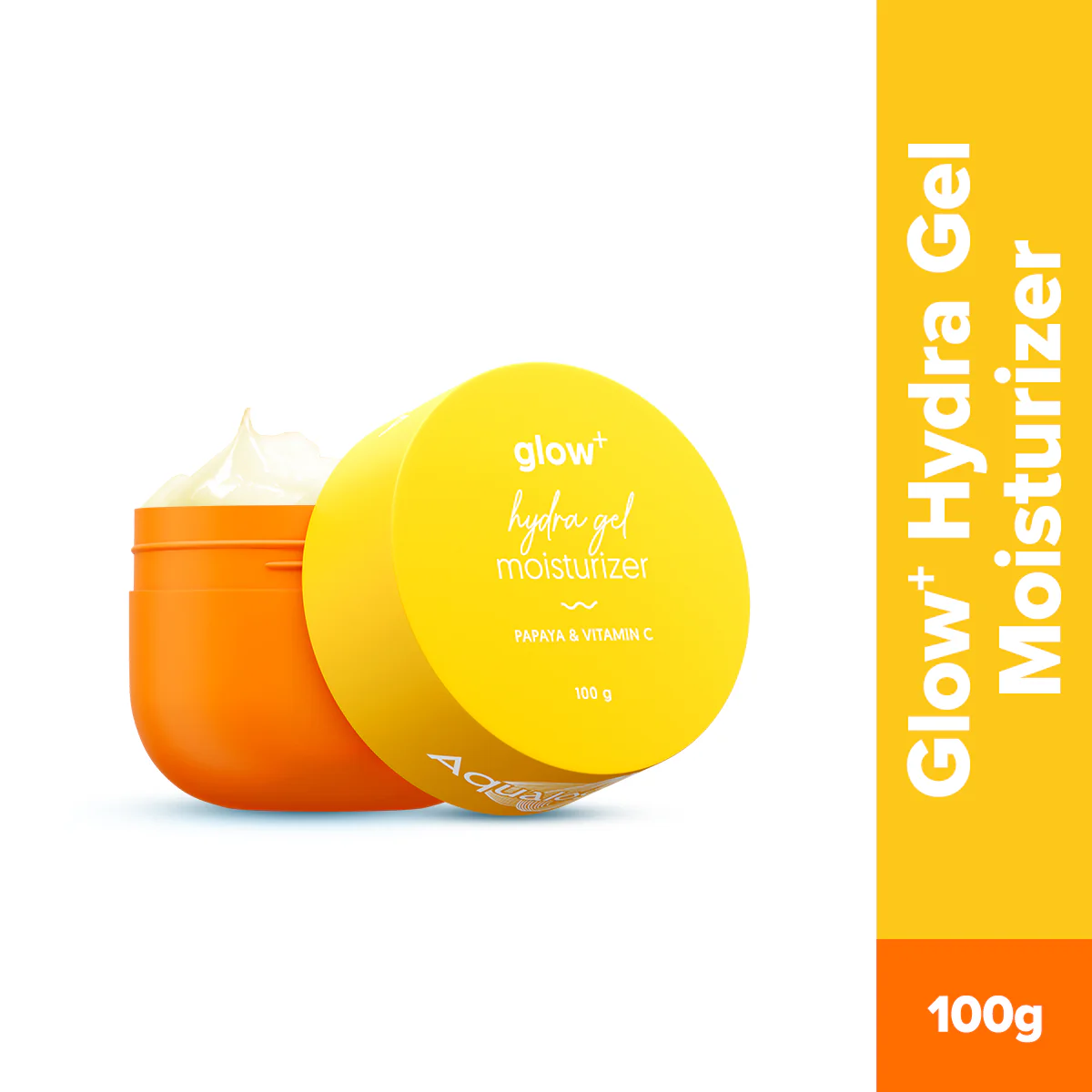 Glow+ Hydra Gel Moisturizer with Vitamin C & Papaya - 100 g - Image 2