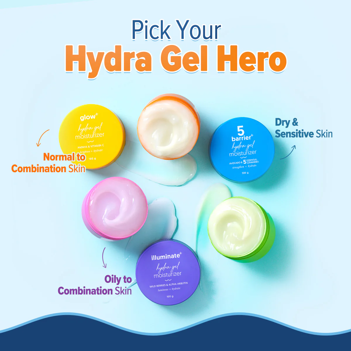 Glow+ Hydra Gel Moisturizer with Vitamin C & Papaya - 100 g - Image 9