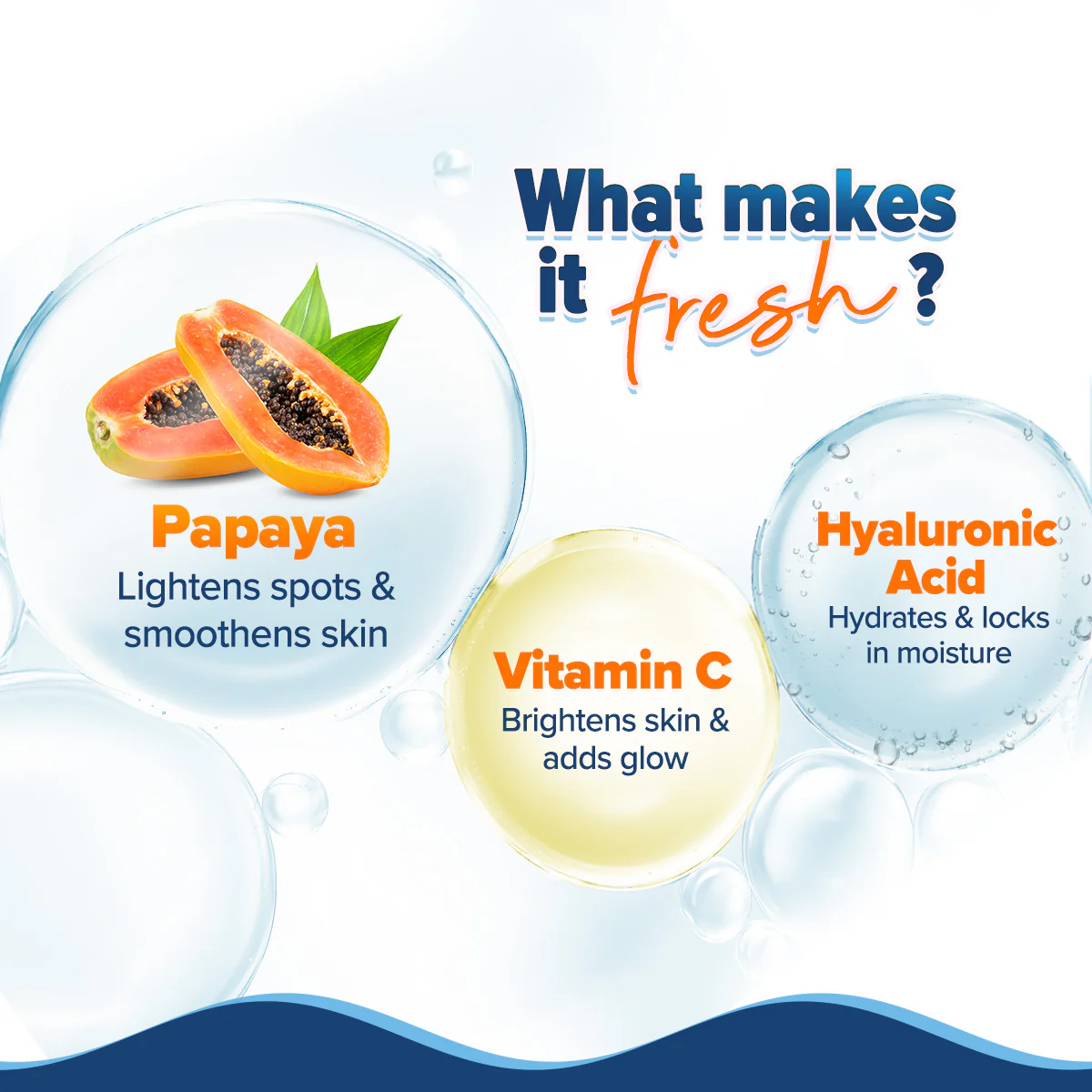 Glow+ Hydra Gel Moisturizer with Vitamin C & Papaya - 200 g (Pack of 2) - Image 3