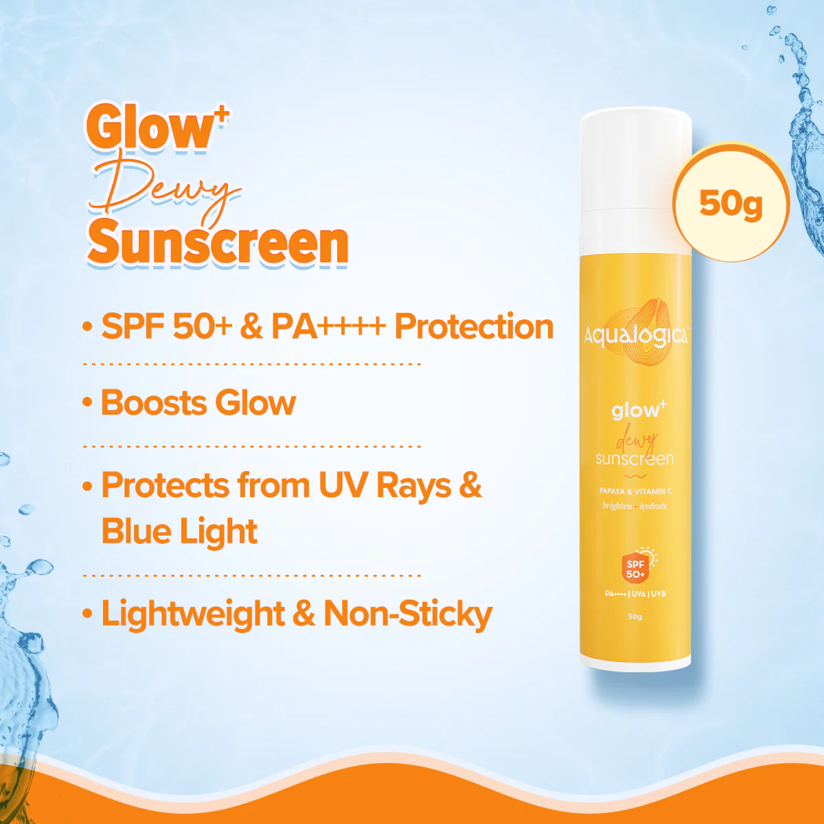 Glow+ Sun Shield & Hydration Combo - Image 3