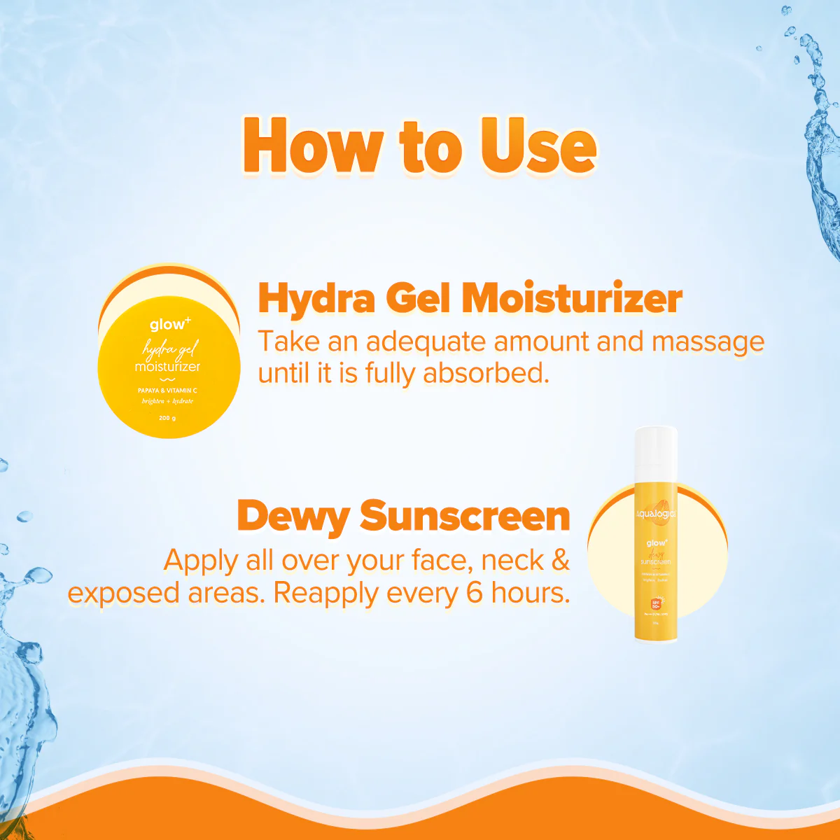 Glow+ Sun Shield & Hydration Combo - Image 4