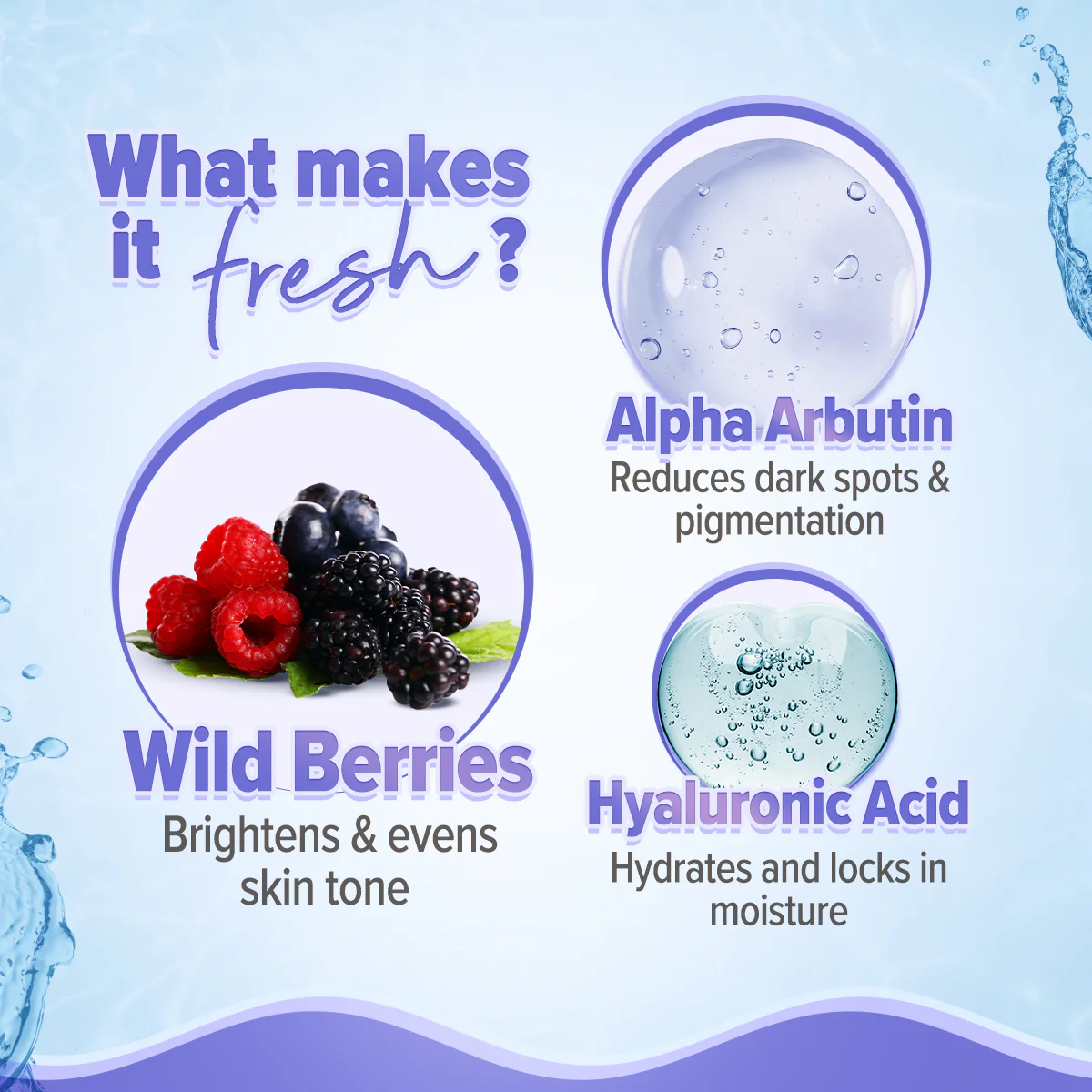 Illuminate+ Oil Free Moisturizer with Wild Berries & Alpha Arbutin for Luminous Glow - 100g - Image 4