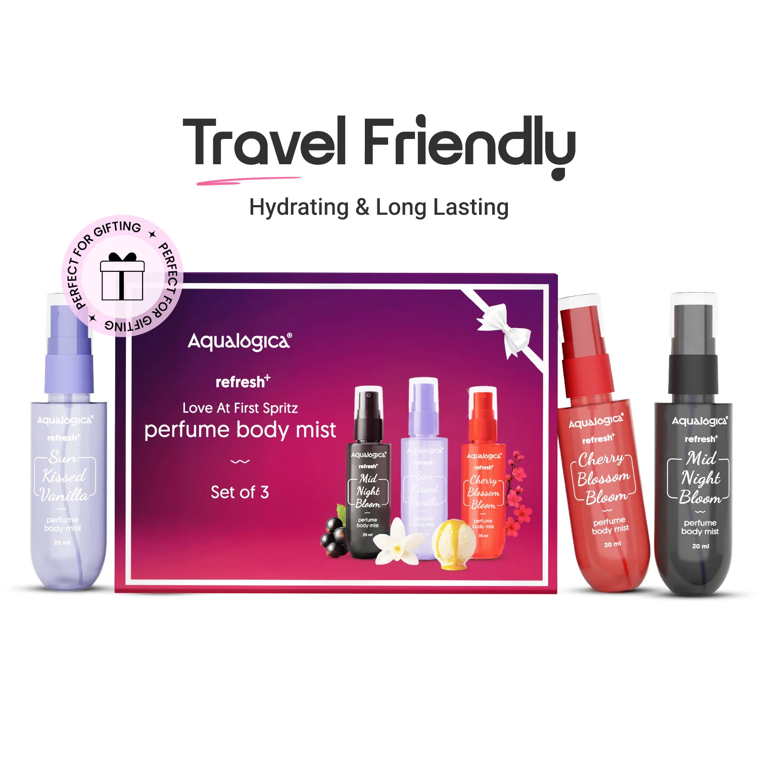 Refresh+ Love at first spritz Set of 3 Perfume Body Mist - Image 6