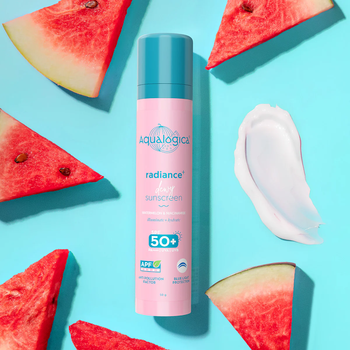 Radiance+ Dewy Sunscreen In-Vivo Tested with Watermelon & Niacinamide with SPF 50 & PA++++ - 50g - Image 14