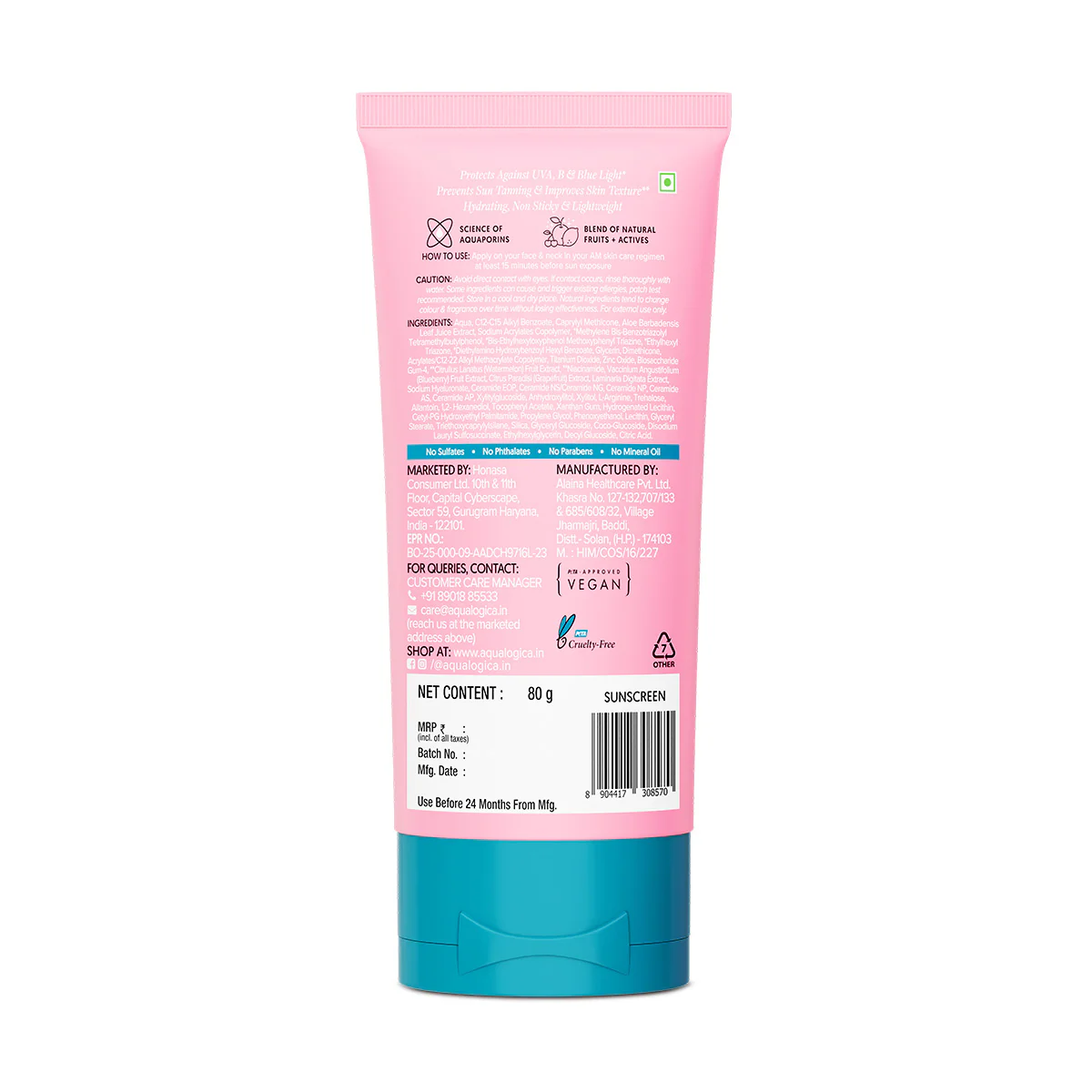 Radiance+ Dewy Sunscreen In-Vivo Tested with Watermelon & Niacinamide with SPF 50 & PA++++ - 80g - Image 13