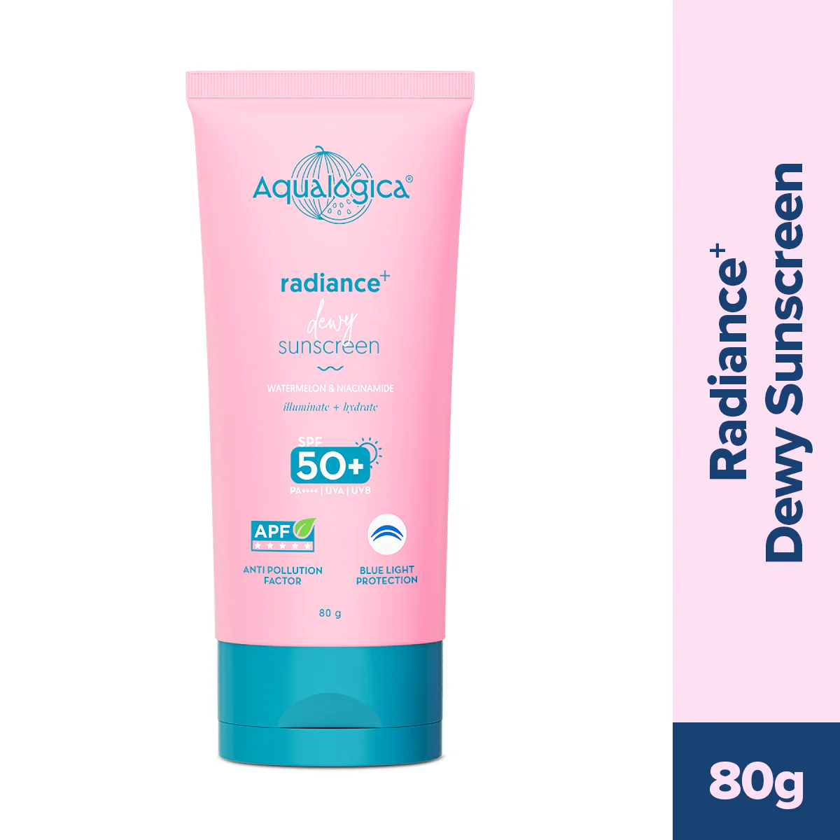 Radiance+ Dewy Sunscreen In-Vivo Tested with Watermelon & Niacinamide with SPF 50 & PA++++ - 80g - Image 3