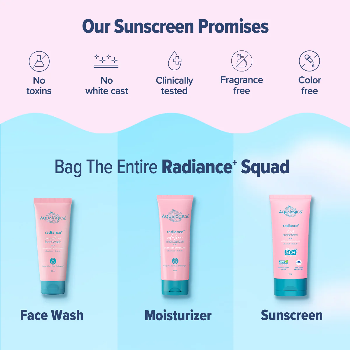 Radiance+ Dewy Sunscreen In-Vivo Tested with Watermelon & Niacinamide with SPF 50 & PA++++ - 80g (Pack of 2) - Image 11