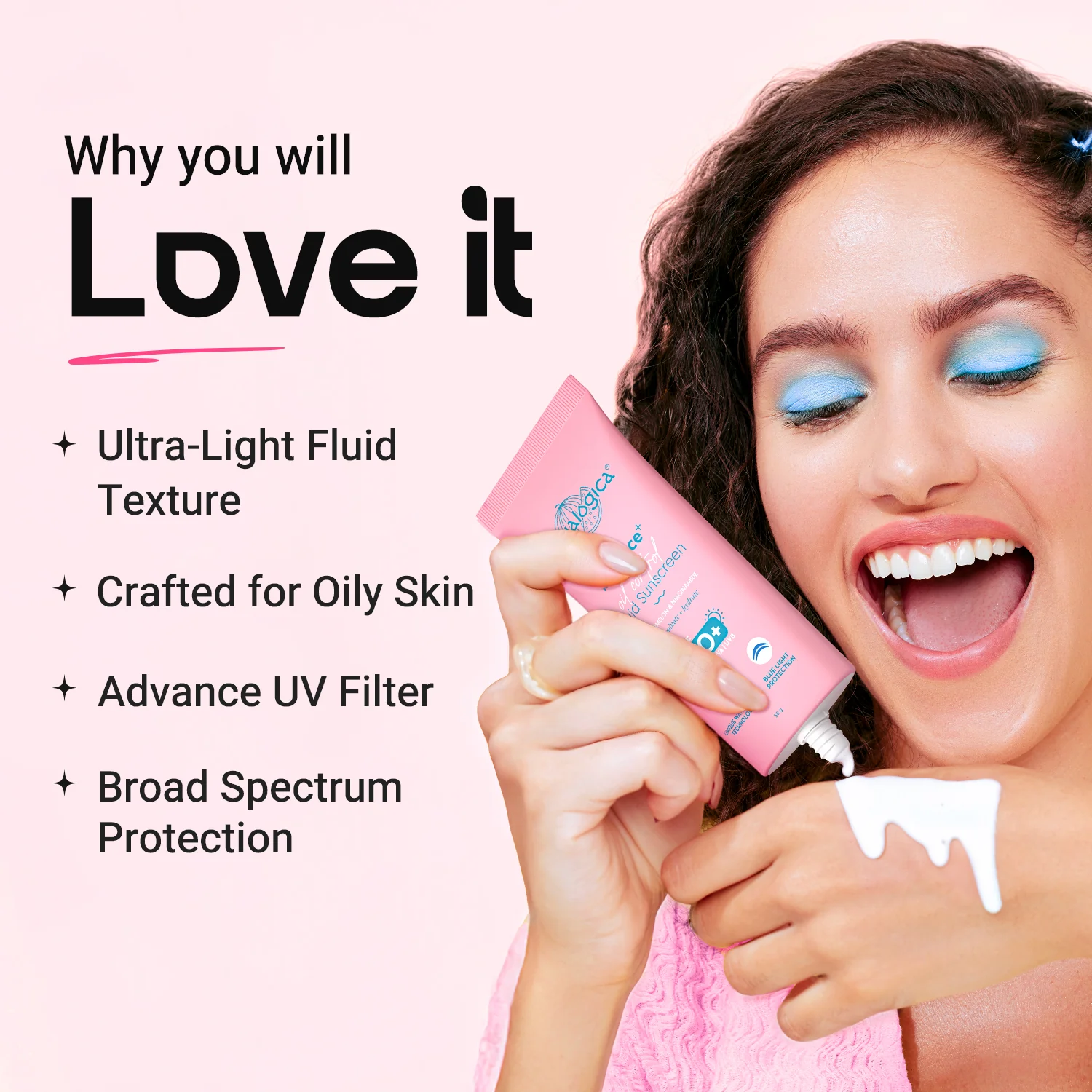 Radiance+ Oil Control Fluid Sunscreen for Oily Skin - 50g - Image 10