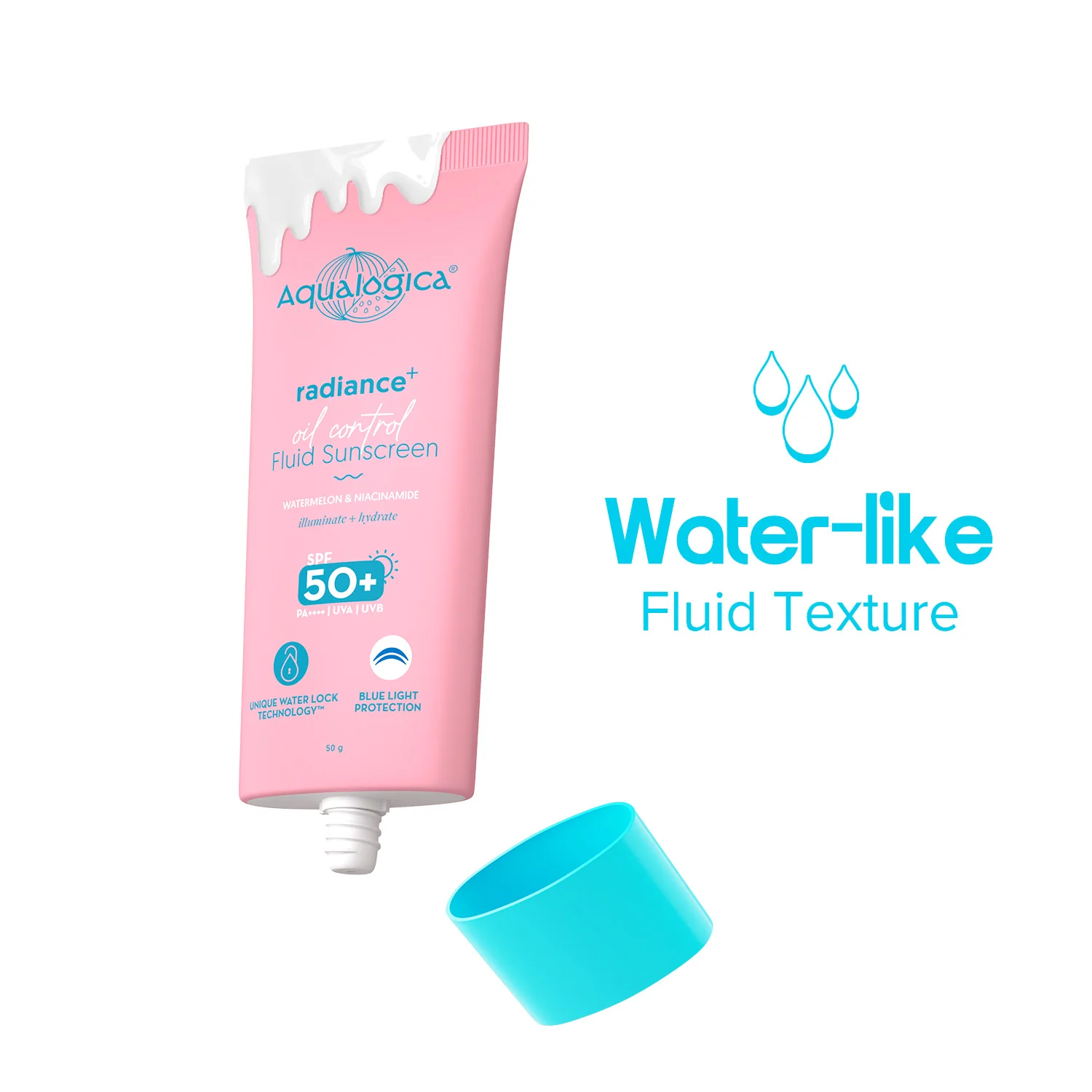 Radiance+ Oil Control Fluid Sunscreen for Oily Skin - 50g - Image 8
